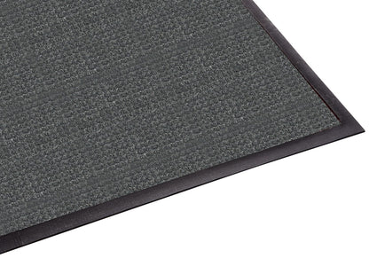 Guardian WaterGuard Indoor/Outdoor Wiper Scraper Floor Mat, Rubber/Nylon, 3'x4', Grey