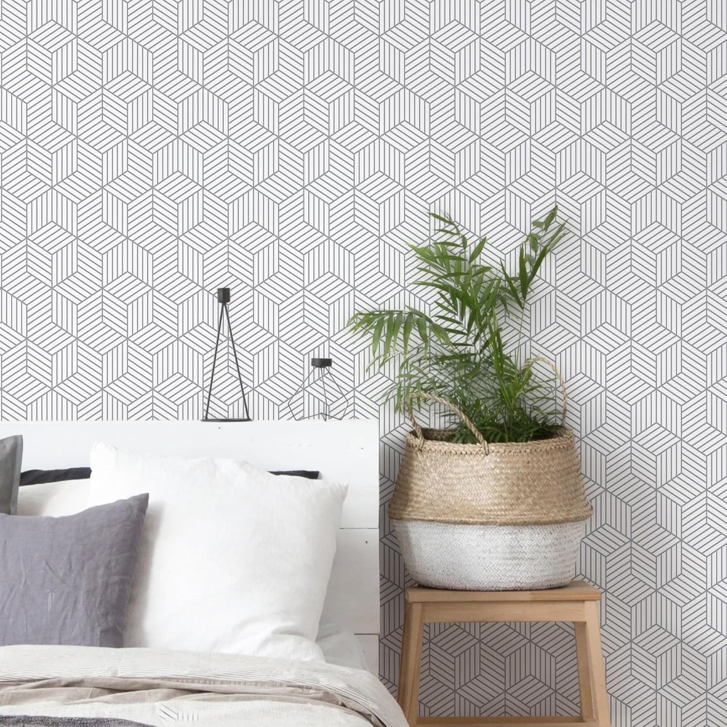 MelunMer Geometric Peel and Stick Wallpaper Gold 118In L 17.7In W Self Adhesive Removable Wallpaper for Bedroom/Bathroom Waterproof Modern Contact Paper for Cabinets Gold Contact Paper Shelf Liner
