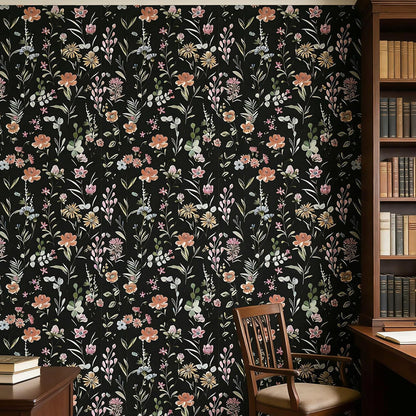Removable Peel and Stick Wallpaper Boho 17.5 x 118 in Floral for Bedroom Bathroom Easy Peel Off Stick on Wallpaper Contact Paper Renter Friendly Wall Paper