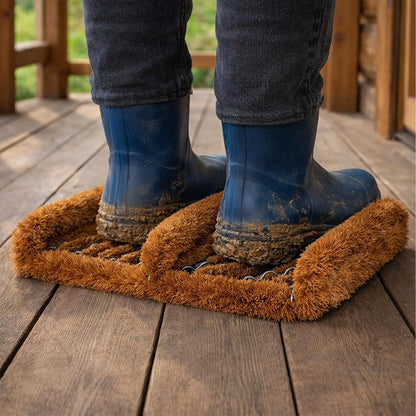 Calloway Mills Boot Scraper Doormat - 12 x 13 inch