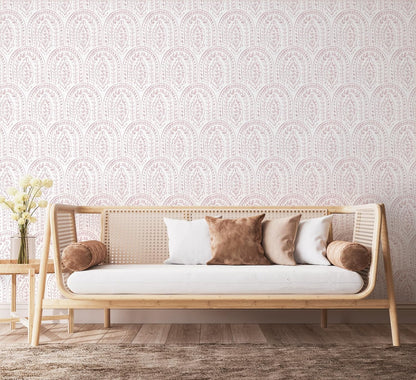 EeeComing Peel and Stick Wallpaper Boho Modern Wall Paper Peel and Stick Removable Contact Paper Self Adhesive Wallpapers for Bedroom and Bathroom Wallpaper Cabinet Shelf Liner Vinyl 118.1 "x17.3