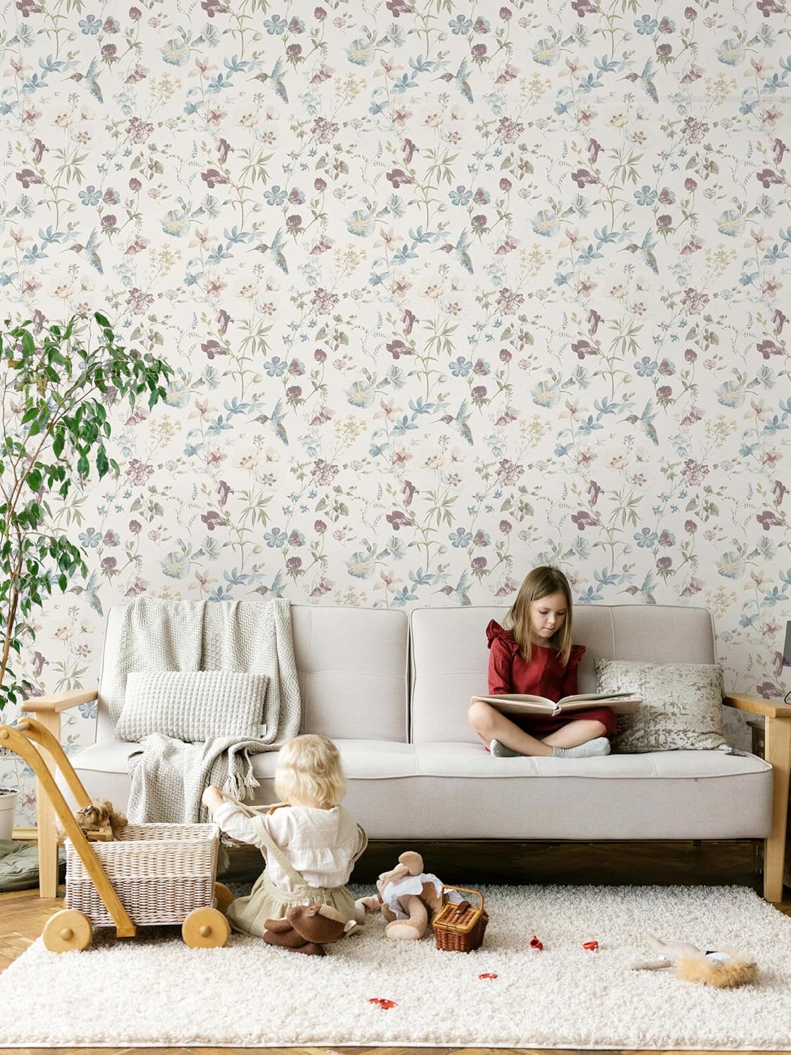 Heroad Boho Peel and Stick Wallpaper Beige Renter Friendly Wall Paper Peel and Stick Modern Contact Paper Neutral Geometric Wallpaper for Bedroom Bathroom Cabinets Decor Vinyl Waterproof 17.3"x78.7"