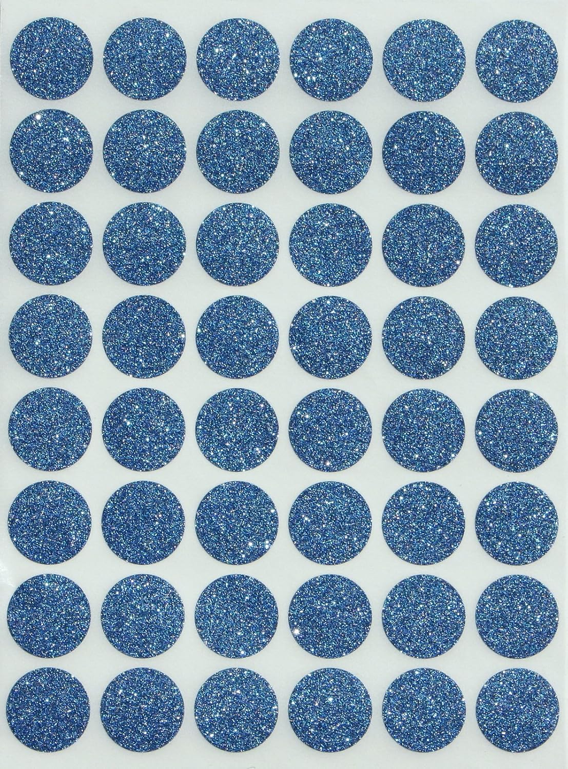 Royal Green Dot Sticker 11/16" Inch (17mm) Colored Labels in Purple - 2400 Pack - Colors B