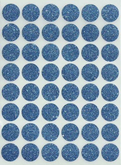 Royal Green Dot Sticker 11/16" Inch (17mm) Colored Labels in Purple - 2400 Pack - Colors B