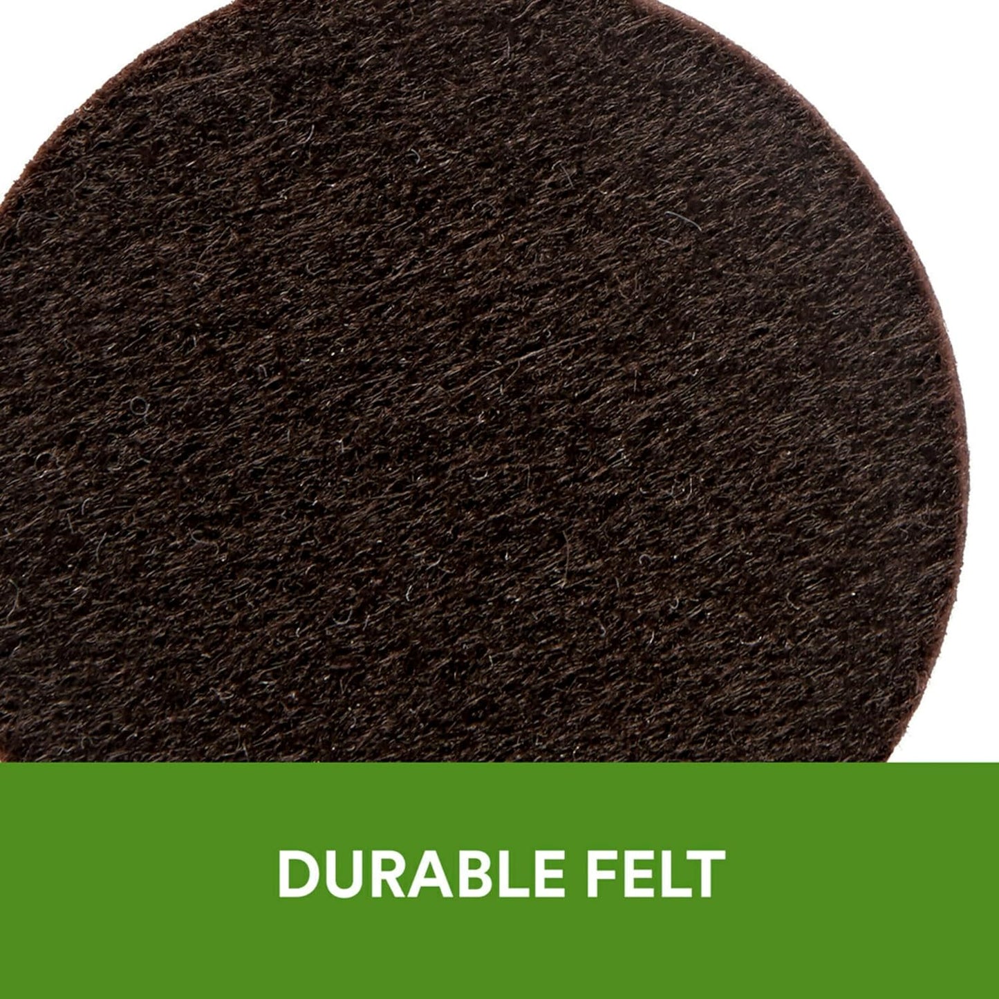 Scotch Felt Pads 162 PCS Brown, Felt Furniture Pads for Protecting Hardwood Floors, Round, Assorted Sizes Value Pack, Self-Stick design, Protecting from nicks, dents and scratches (SP847-NA)