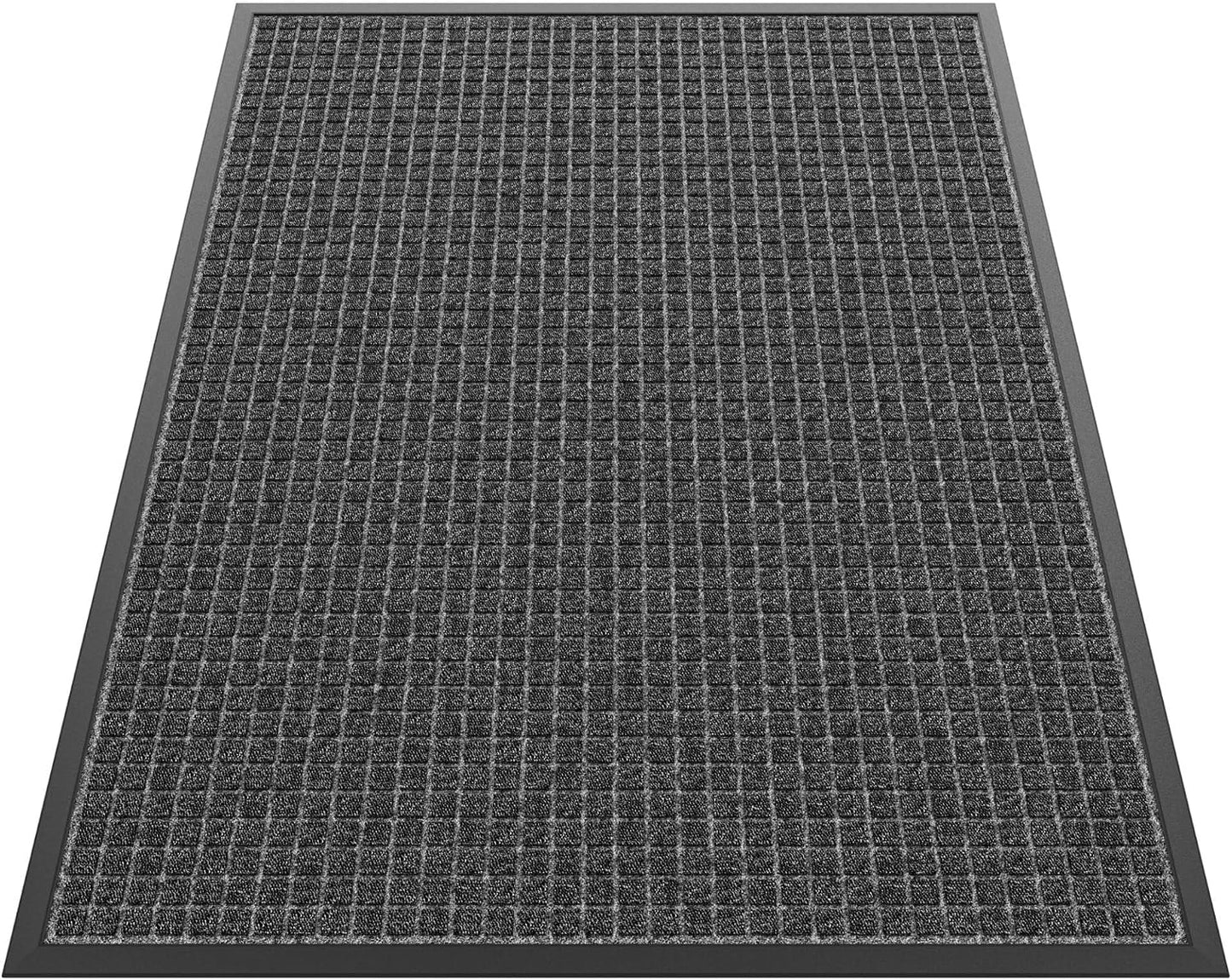Front Door Mat Indoor Outdoor, 48" x 36" Non Slip Welcome Doormat for Entryway, Heavy Duty Low Profile Entrance Rug for High Traffic Areas, Patio, Outside Entry, Yard, Porch Waterproof