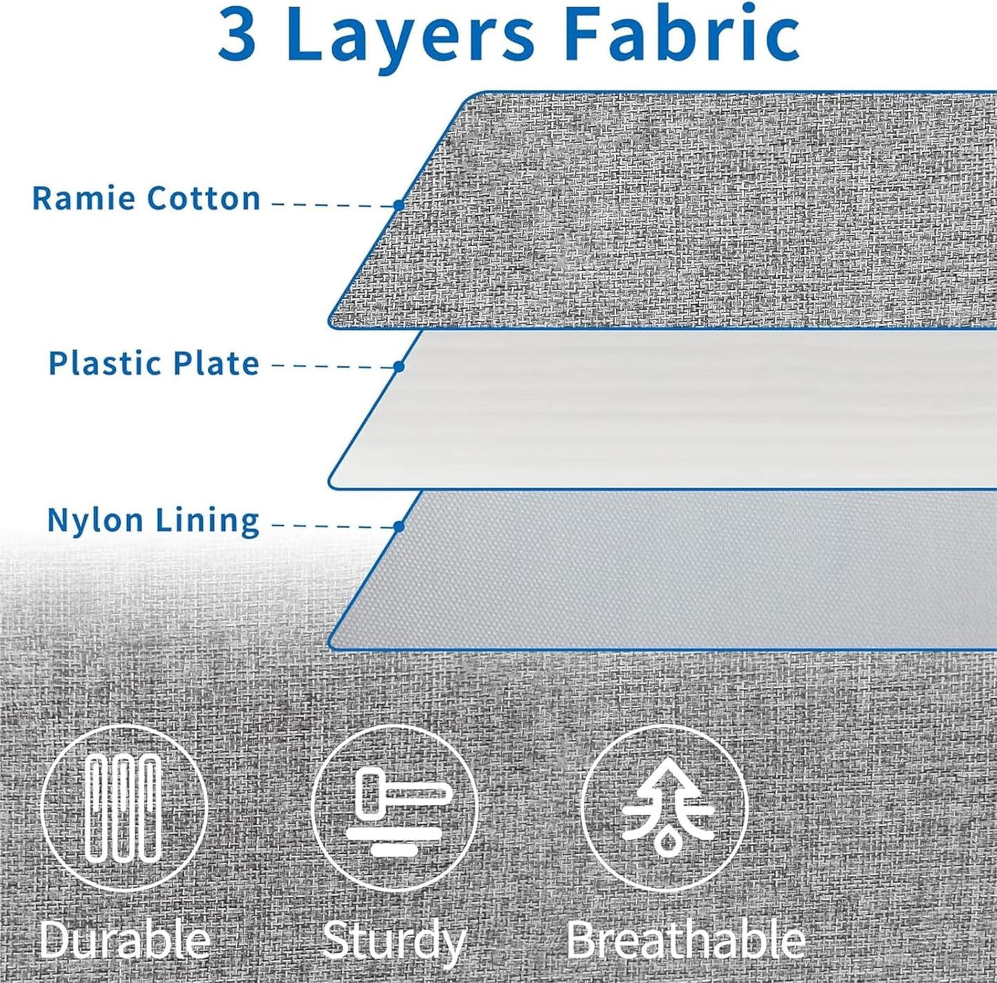 Under Bed Storage Container Bins 2 Pack, Low Profile Foldable Underbed Clothes Storage Organizer W/ Ultra Thick Fabric and Sturdy Bottom/Sides, Dual Zipper Storage Box for Dorm and Home 30x16x6.7"