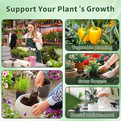 10 Pack Stackable Plant Monstera Support Stakes Heavy Duty Adjustable Garden Support Stakes for Indoor Outdoor Climbing Plants, Potted Plants, Vine, Tomato, Flower, Reusable Plant Holders