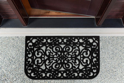 DII Rubber Doormats Collection All Weather, 18x30, Knobby