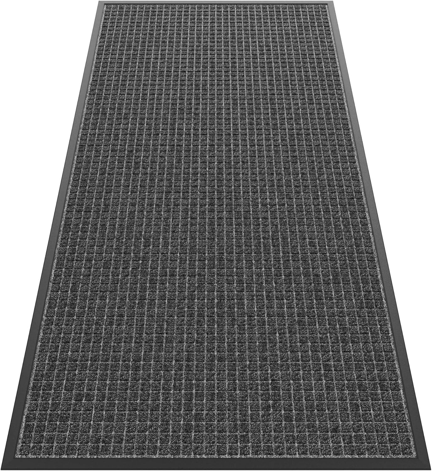 Front Door Mat Indoor Outdoor, 48" x 36" Non Slip Welcome Doormat for Entryway, Heavy Duty Low Profile Entrance Rug for High Traffic Areas, Patio, Outside Entry, Yard, Porch Waterproof