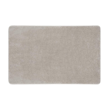 Bullnose Stair Treads Non Slip 9.5" x 32", 14 Pcs Ultra Plush Carpet Stair Treads for Wooden Steps Indoor with Edge Protection, Reusable Peel and Stick TPU Backing Stair Runner Rugs - Beige Gray