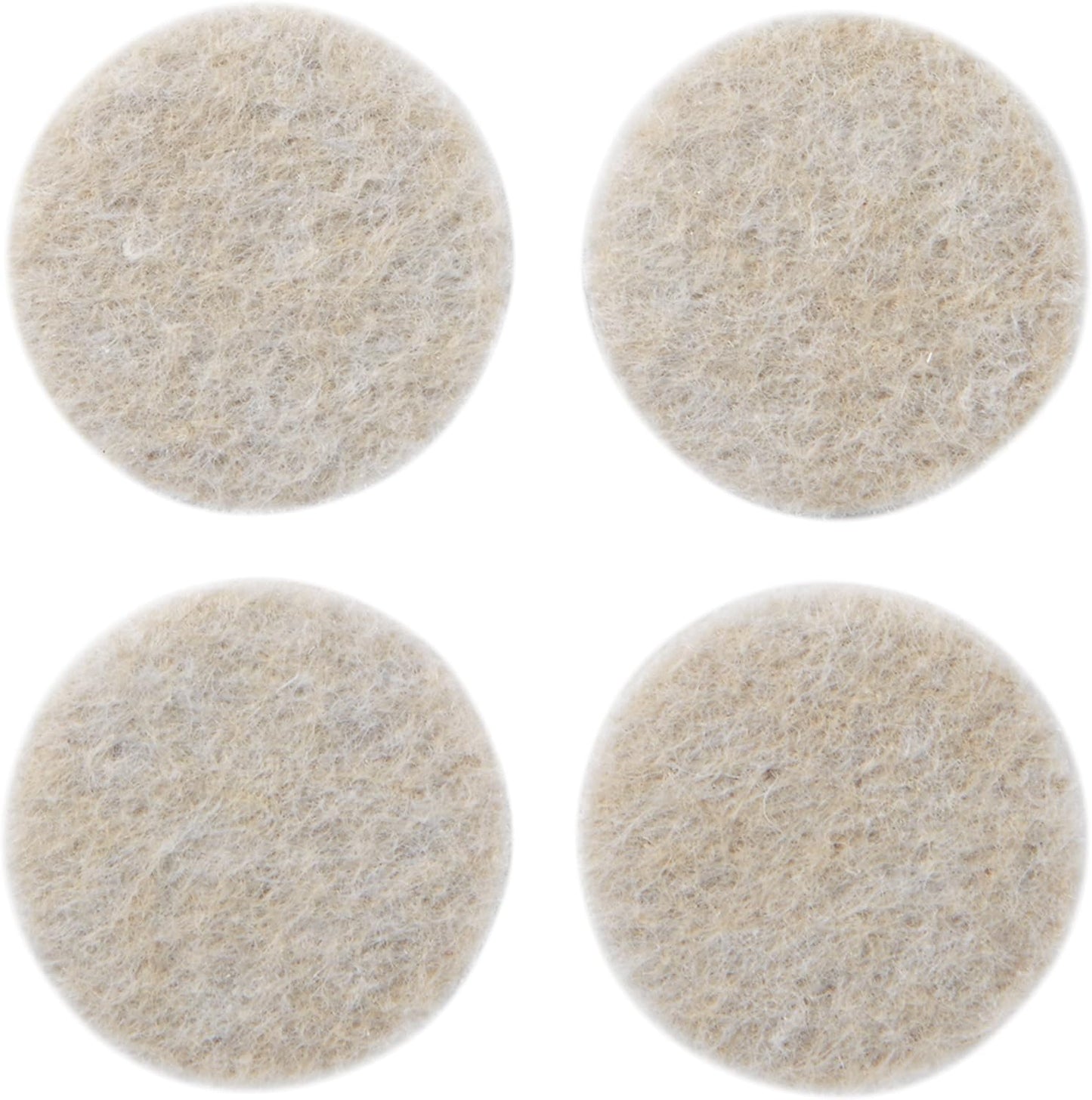 Scotch Felt Pads 12 PCS Beige, Felt Furniture Pads for Protecting Hardwood Floors, 1.5" inch Round, Easy-to-apply, Self-Stick design, Reliable protection from nicks, dents and scratches (SP803-NA)