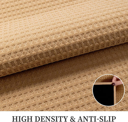 YIHOUSE Indoor Door Mat 24" x 36", Non-Slip Washable Entryway Mat, Dirt Trapper Absorbent Entrance Mat, Low Profile Floor Mat for Front/Back Door, Entryway, Khaki