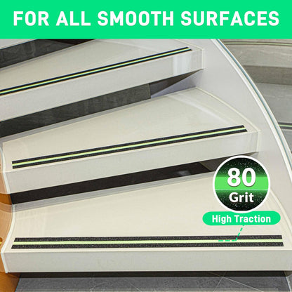 Lifegrip Anti Slip Tape, 4 Inch x 15 Foot Non-Slip Traction Grip Tape for Stairs, Waterproof Stair Treads Grip Non Slip, Non Skid Tape for Steps, Outdoor Black Grip Tape (4" X 15')