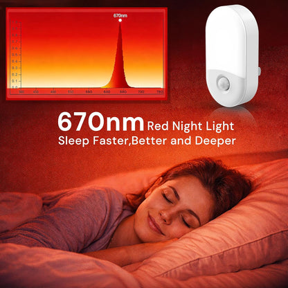 L LOHAS LED Motion Sensor Night Light, 2Pack, Motion Activated Night Light, Night Lights Plug into Wall Motion Sensor, 3000K Warm White, Adjustable Brightness 30/60LM, for Kids Adults Bathroom Bedroom