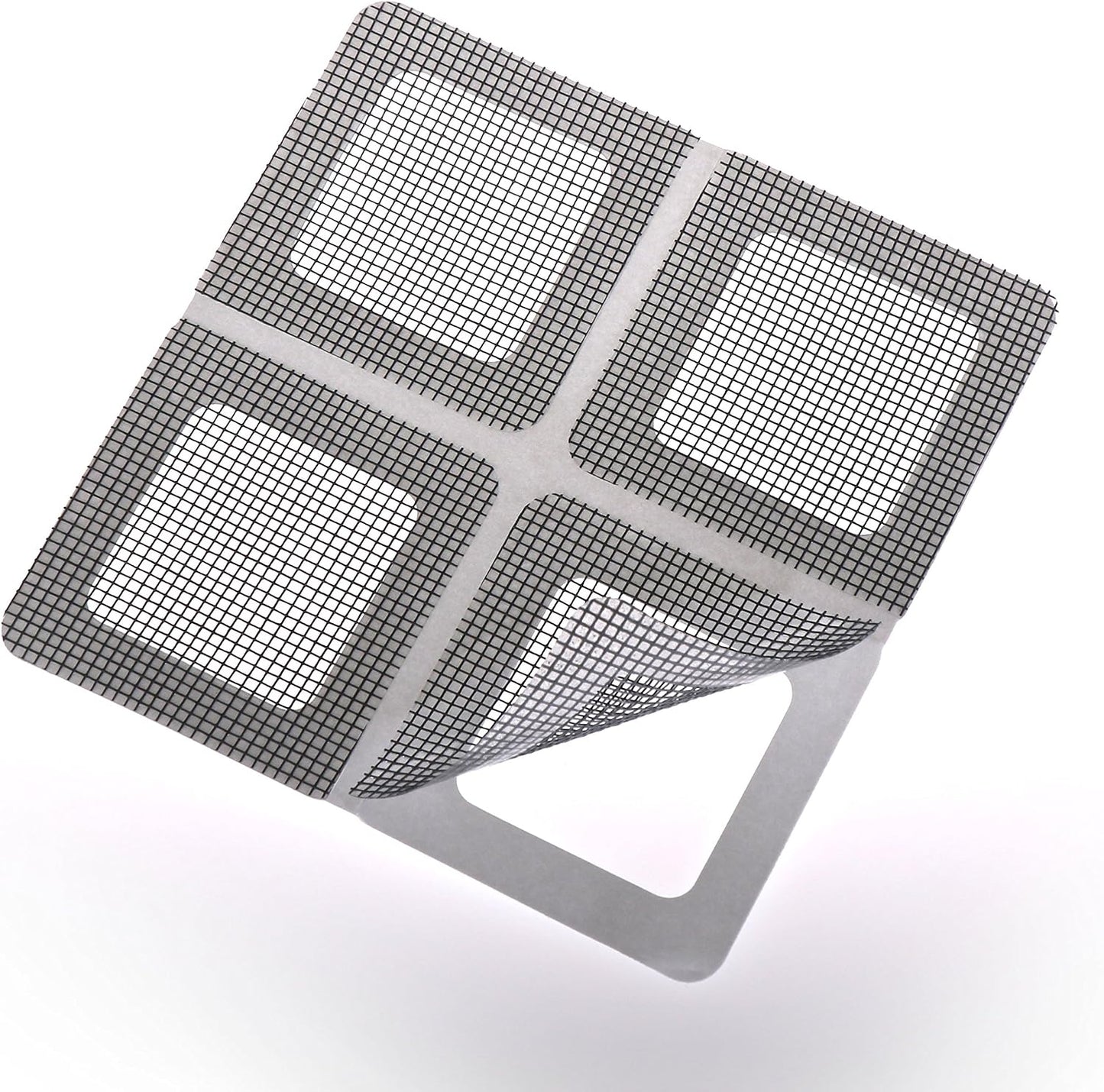 by.RHO Window and Door Screen Repair Patch kit. 25 Patches, (1⅞" x 1⅞" x 20pcs) (3½" x 3½" x 5pcs)