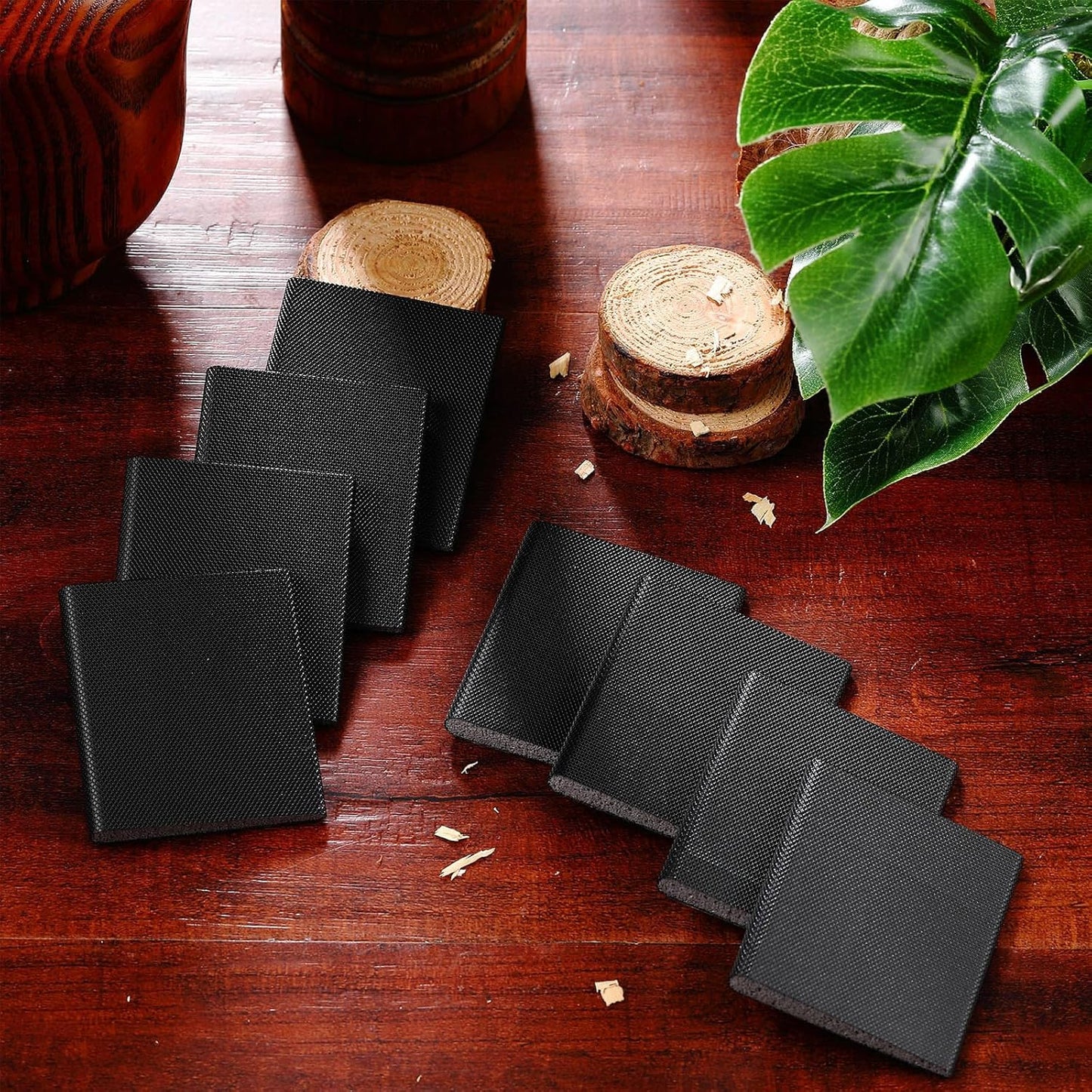 Zonon Self-Adhesive Door Corner Seals Door Weather Stripping Draft Stopper Sealing Frame Foam for Weather Protection Isolation of Noise(Traditional,White,8 Pcs)