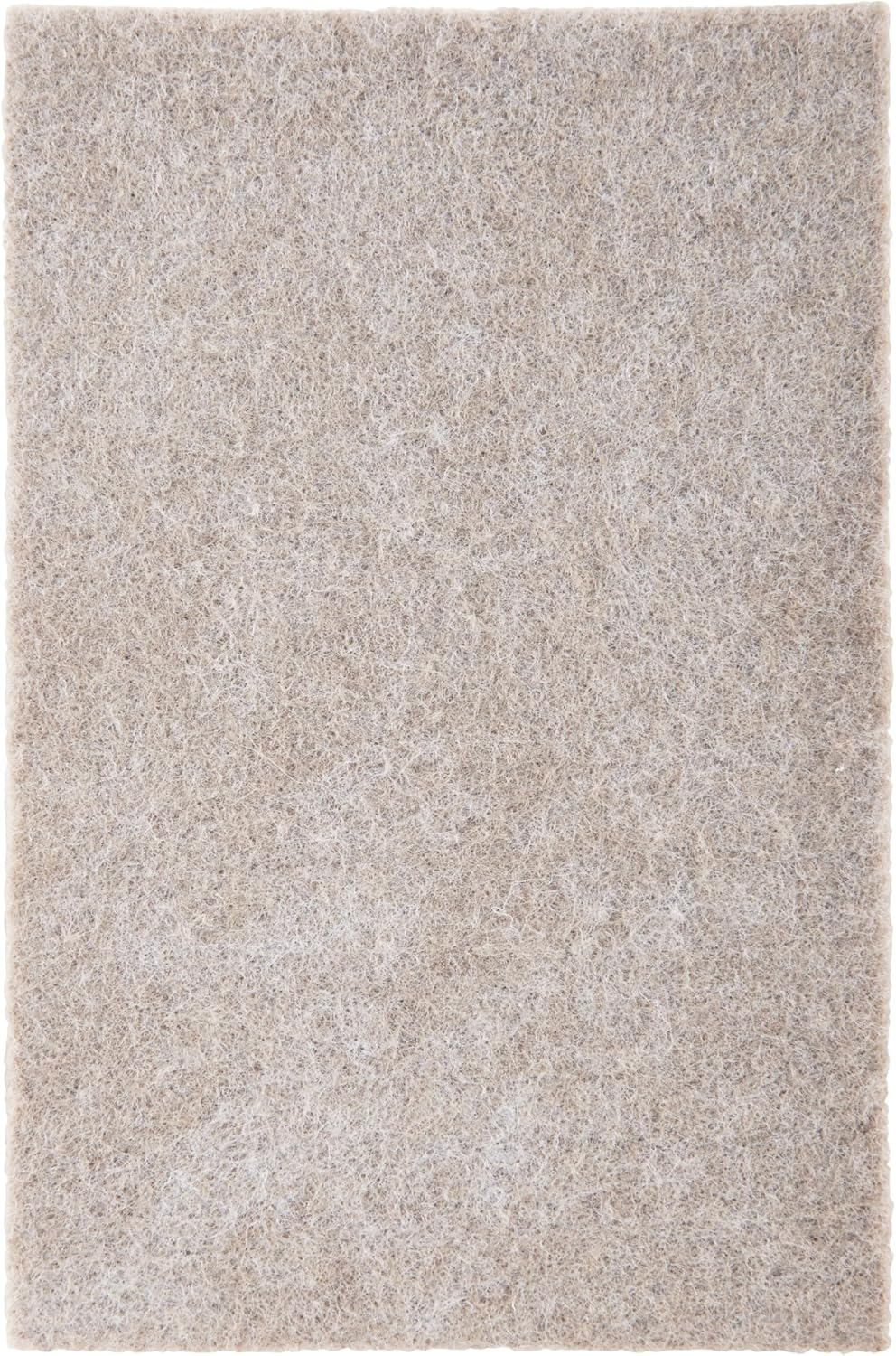 Scotch Felt Pads Beige, 2 Large Pads 4 x 6 in, Felt Furniture Pads for Protecting Hardwood Floors, Easy-to-Apply, Self-Stick Design, Reliable Protection from Nicks, dents and Scratches (SP845-NA)