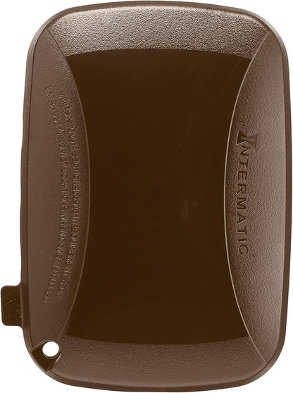 Intermatic WP5100BL Extra Duty Plastic Weatherproof Cover, 2.75-Inch Single Gang, Black