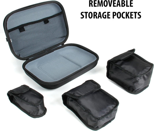 USA Gear Diabetic Supplies Travel Case Organizer for Blood Glucose Monitoring Systems, Syringes, Pens, Insulin Vials & Lancets - ACCU-CHEK Nano, Bayer Contour, TRUEtest and More Kits