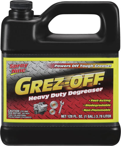 Spray Nine 22732 Grez-Off Heavy Duty Degreaser, 32 oz., Pack of 1