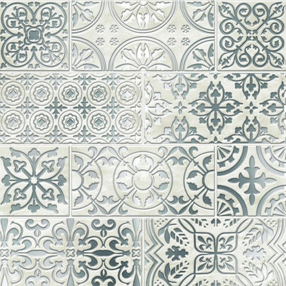 Main Street – 24-Pack of 8 x8 Peel and Stick Backsplash Wallpaper Tiles – Removable Self Adhesive Wall Tile for Kitchen, Renter-Friendly for Your Home and DIY Projects (Patina Copper)