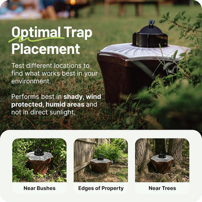 Biogents Mosquitaire Outdoor Mosquito Trap with CO₂ Booster & Sweetscent Lure | Eco-Friendly, Pesticide-Free, Pet-Safe Repellent Alternative | Electric Catcher for Comprehensive Mosquito Control