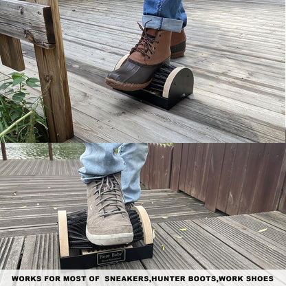 Boot Scrubber - Outdoor Heavy Duty Boot Scraper Brush & Shoe Mud Cleaner