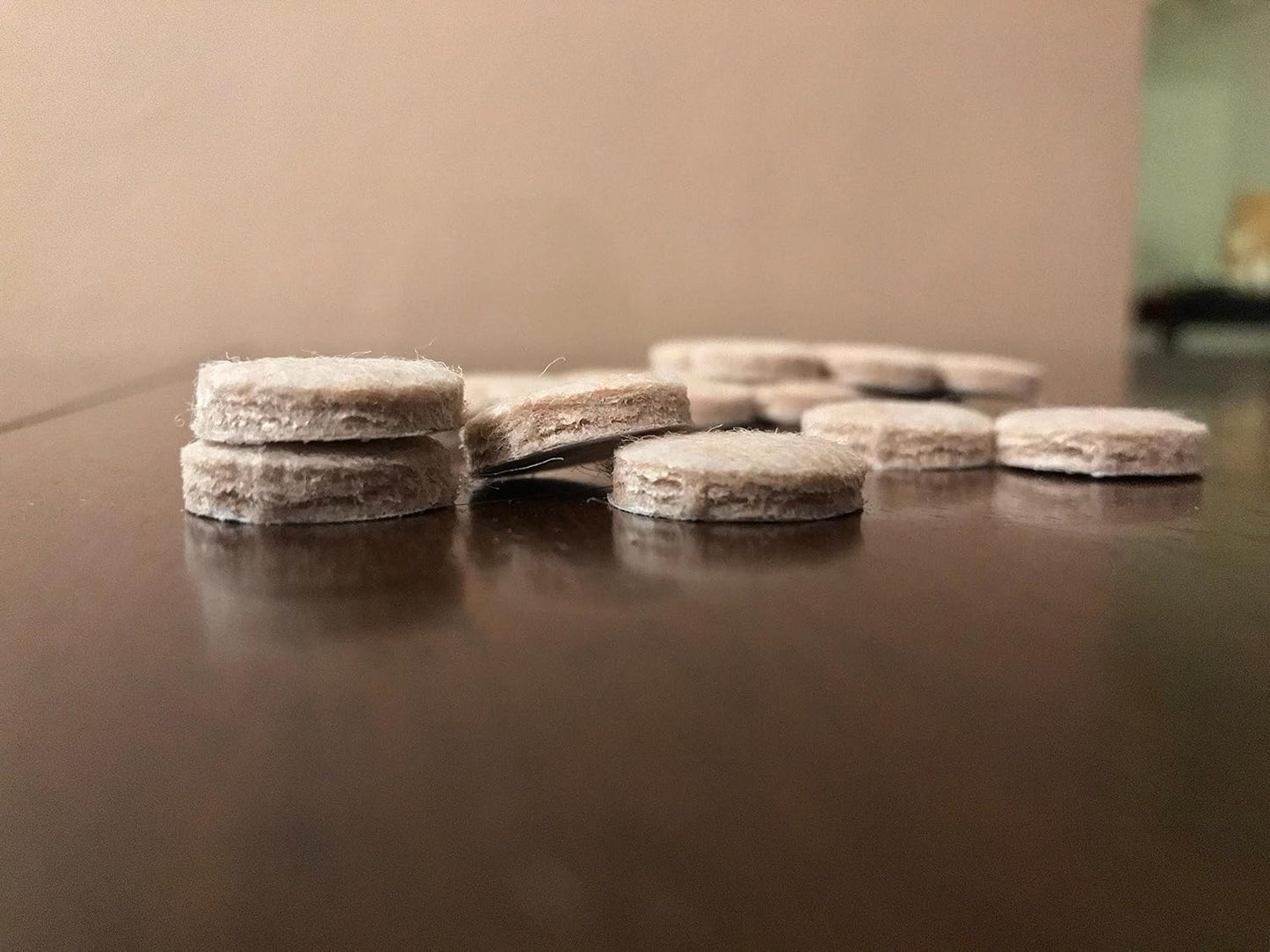 Felt So Good 8803E Self Adhesive Felt Furniture Pads 2", Beige, 48 Pack