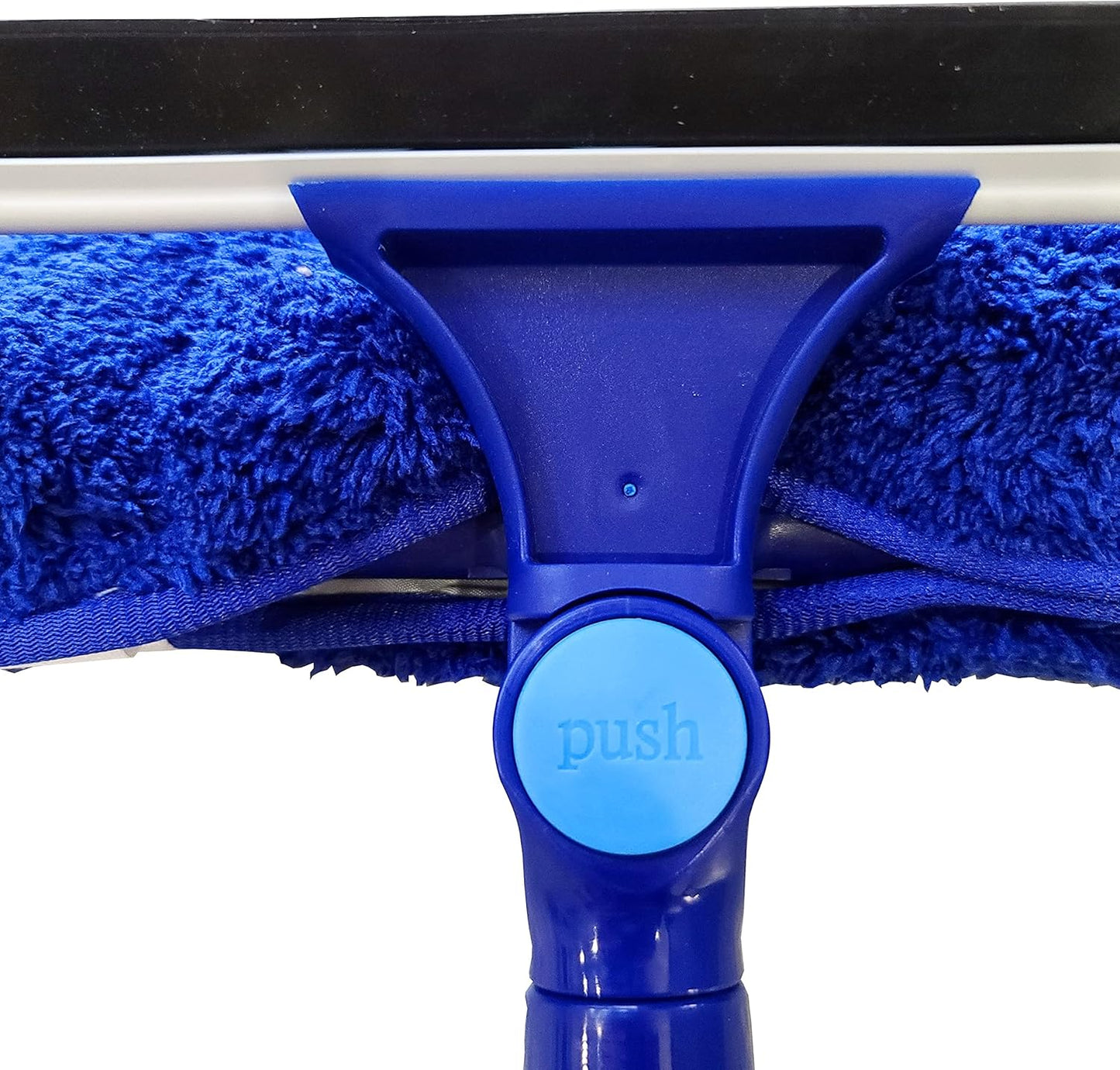 Bring It On Professional Window Squeegee with Microfiber Scrubber 10 Inch