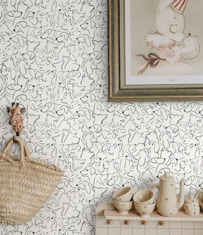 Heroad Boho Peel and Stick Wallpaper Beige Renter Friendly Wall Paper Peel and Stick Modern Contact Paper Neutral Geometric Wallpaper for Bedroom Bathroom Cabinets Decor Vinyl Waterproof 17.3"x78.7"