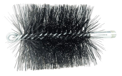 Weiler 44150 1-1/2" Double Spiral Flue Brush, .012 Steel Fill, Made in the USA