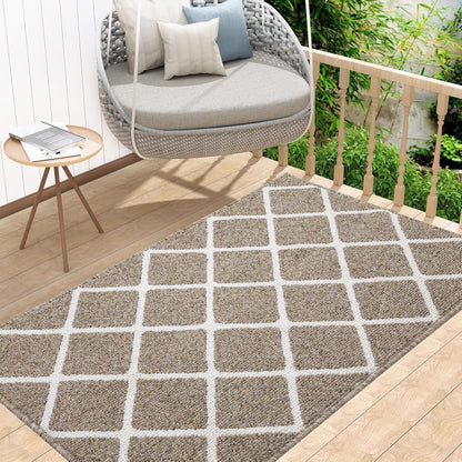 Finchitty Indoor Door Mat, Dirt Resistant and Absorbent, Low-Profile, Non-Slip, Washable Inside Floor Mats for Front Door, Back, and Entrance, 32" x 20", Grey