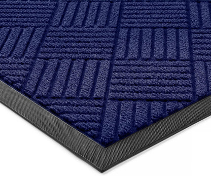 100pointONE Durable Front Door Mat, Heavy Duty Indoor Outdoor Doormat, 48” x 36” Low Profile Outdoor Mats for Home Entrance, Stain and Fade Resistant Shoe Scraper Mat, Ideal for High Traffic Area