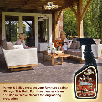 Parker & Bailey Grill Cleaner and Degreaser - BBQ Grill Cleaner Degreaser Cleaner Heavy Duty Countertop Cleaner Stainless Steel Cleaner Glazed Tile Cleaner Cleaning Supplies for Grease and Grime