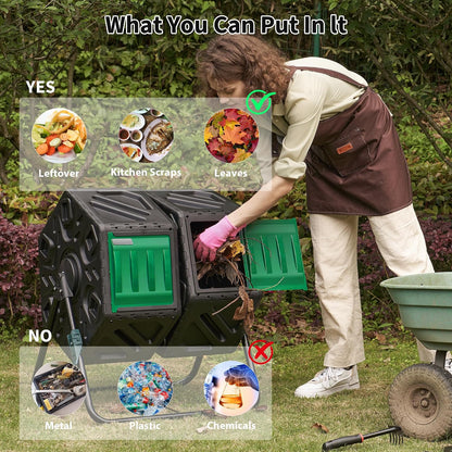Outdoor Storage Box, 60 Gallon Waterproof Deck Box, Lockable Storage Container, Built-in Reinforcing Metal Rod Outside Resin Bin for Patio, Garden, Poolside and Garage