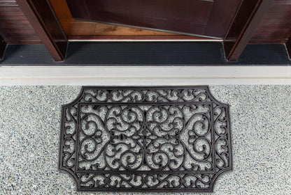 DII Rubber Doormats Collection All Weather, 18x30, Knobby