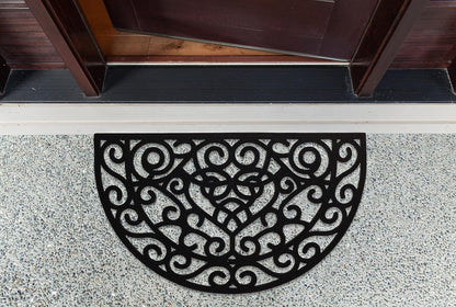 DII Rubber Doormats Collection All Weather, 18x30, Knobby