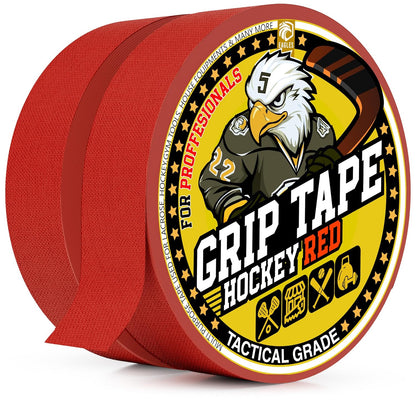 EAGLES Hockey Tape Multipurpose Cloth Tape Roll for Lacrosse Baseball & Softball Bats, Rackets, Pullup Bars, Gardening Tools, Sports Gift Perfect for Wrist, Ankle, Foot, Knee and Hand Taping (Clear)