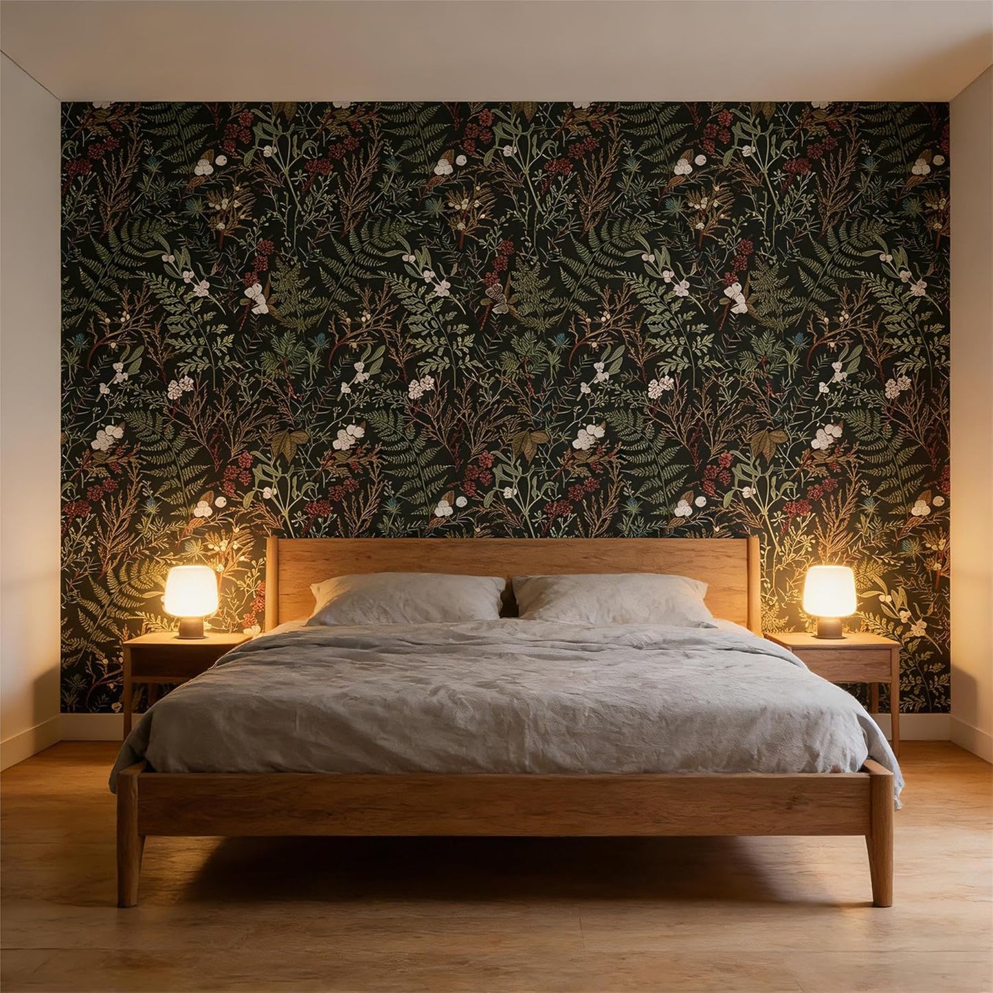 Peel and Stick Wallpaper Removable Self-Adhesive, Renter Friendly Waterproof Vinyl Contact Paper, Boho Self Stick Wall Paper for Bedroom Bathroom Cabinet Furniture Makeover, 17.5" x 118"