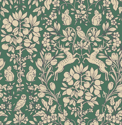 NuWallpaper by WallPops Taupe Enchanted Peel and Stick Wallpaper, Removable Wallpaper, 20.5 in x 18 ft