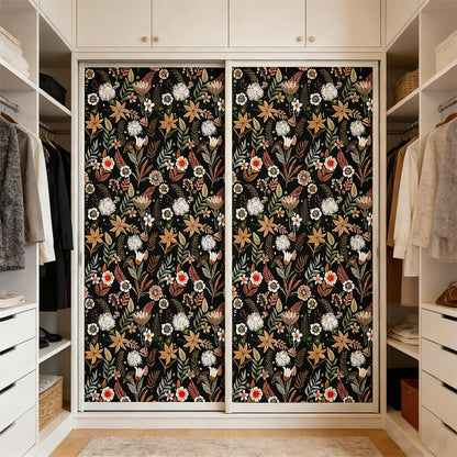 Peel and Stick Wallpaper Removable Self-Adhesive, Renter Friendly Waterproof Vinyl Contact Paper, Boho Self Stick Wall Paper for Bedroom Bathroom Cabinet Furniture Makeover, 17.5" x 118"