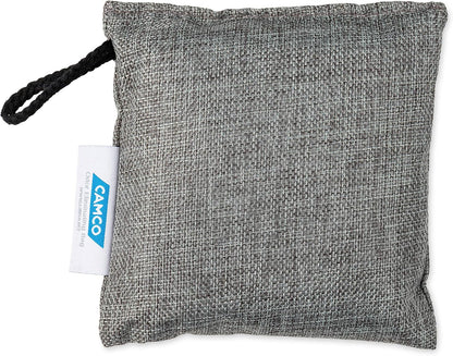 Camco 44271 Moso Bamboo Charcoal Odor Absorber Bags - Help Any Small Space Smell Fresh Without Fragrance Use - 200 Grams