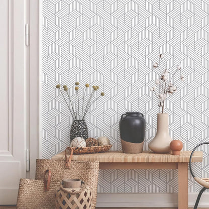 MelunMer Geometric Peel and Stick Wallpaper Gold 118In L 17.7In W Self Adhesive Removable Wallpaper for Bedroom/Bathroom Waterproof Modern Contact Paper for Cabinets Gold Contact Paper Shelf Liner