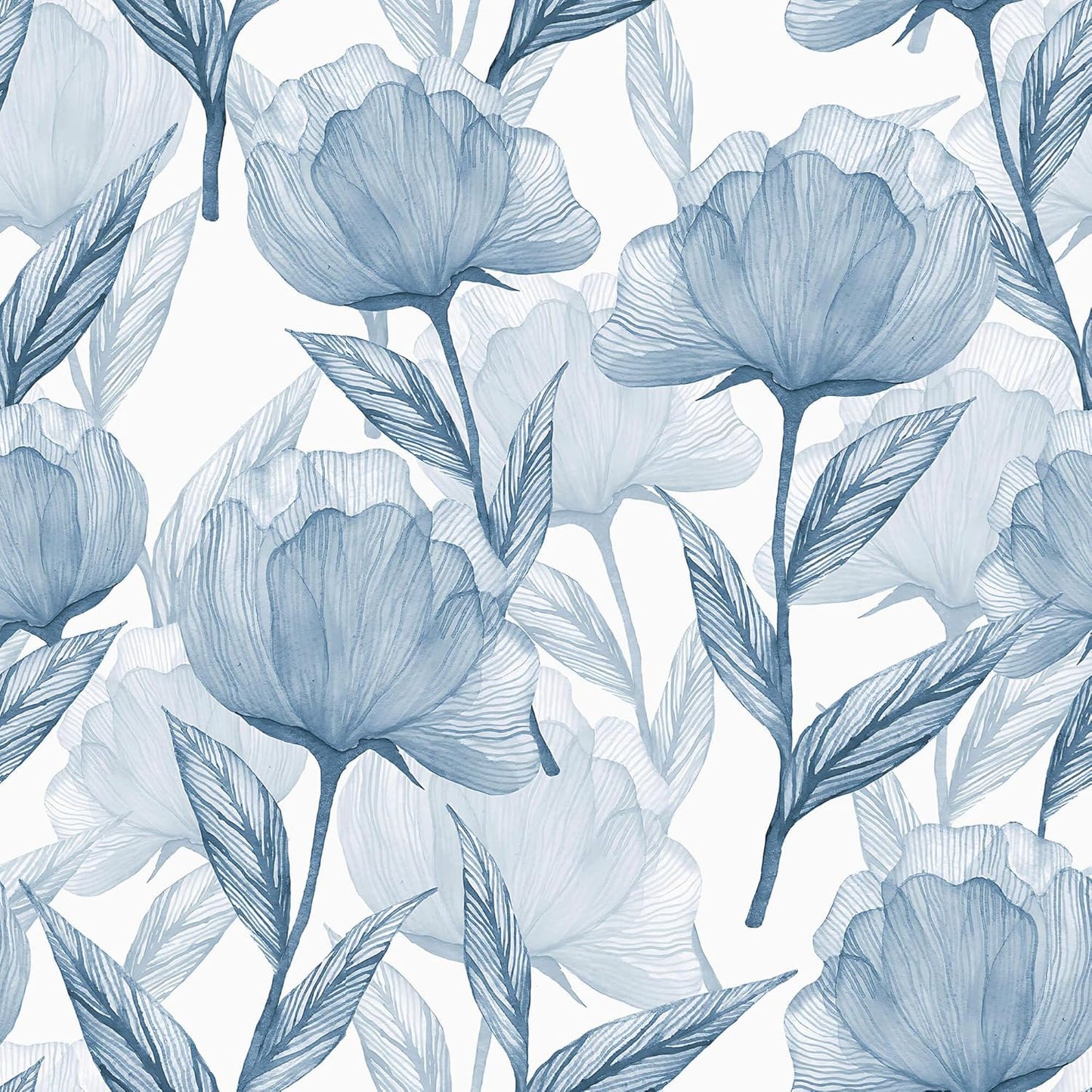 Heroad 16.1''x118'' Floral Peel and Stick Wallpaper Vintage Contact Paper Pink Rose Wall Paper Removable Renter Friendly Wallpaper for Bathroom Bedroom Nursery Waterproof Self Adhesive Vinyl Rolls