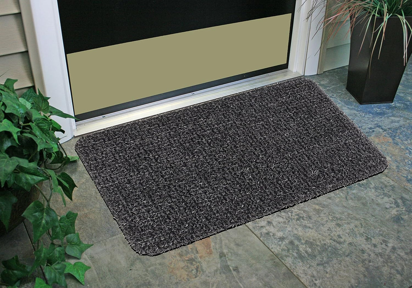 Clean Machine 10376913 Astroturf Dirt Trapper Doormat, 23.5" x 35.5", Flair Earth Taupe