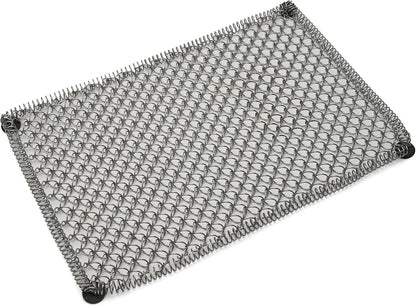 Kings County Tools Large Steel Coil Mat | 32" Long x 20" Wide | Weather Proof Outdoor Mat | Perfect for High Traffic Areas