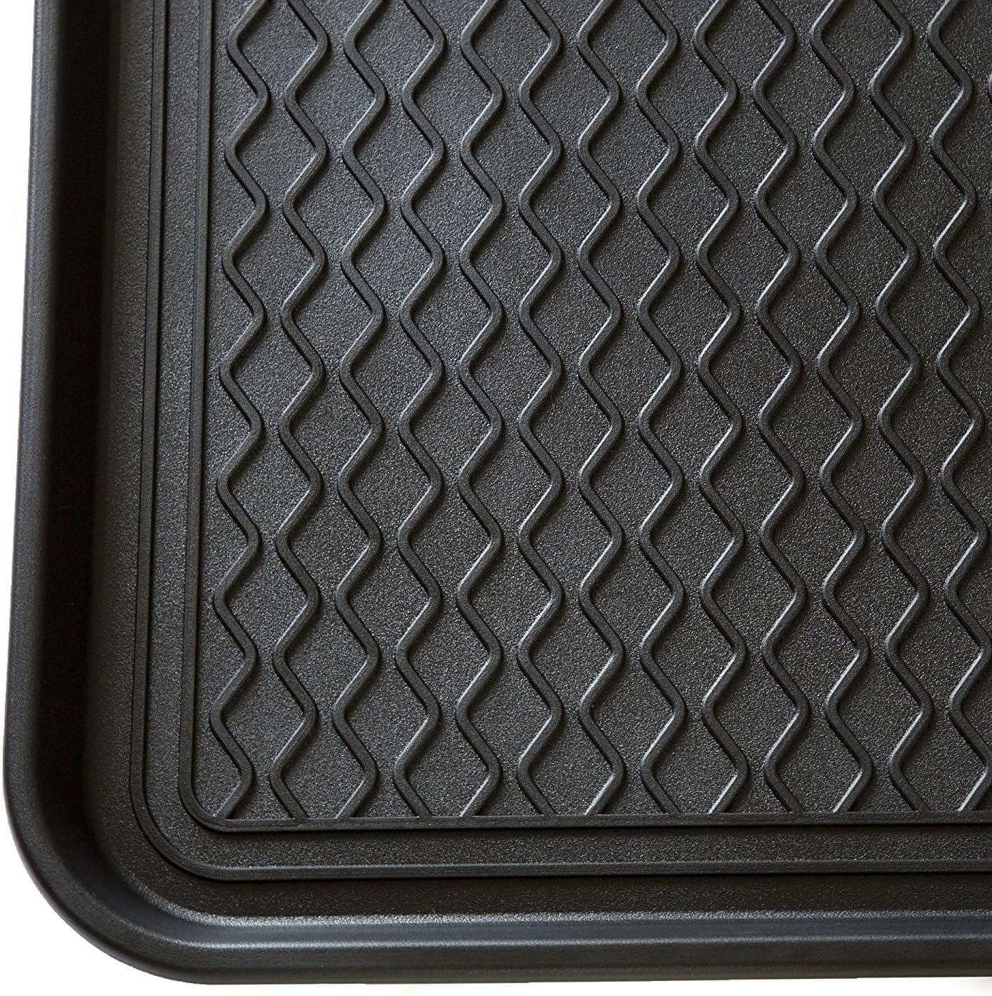 2 Pack Large Multifunctional Tray Mat Washable Indoor or Outdoor Tray Mat for Shoes Boots Plants Pots Paint Tins Pet Bowls Car Storage, 30 x 15 x 1.2 Inches