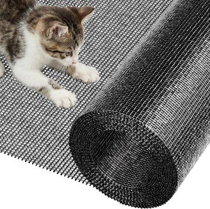 Gecork Black Window Screen Mesh, Durable Fiberglass Screen Replacement for Windows and Doors, High Light Transmission & Maximum Airflow, Easy to Cut & Install, 48" x 102"