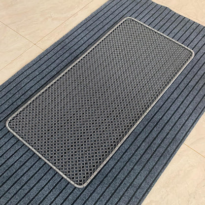 Metal Scraper Doormat, Waterproof, All Weather Heavy Duty Outdoor Entry Doormat 19.5x39.5